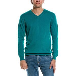 Forte Mens  V-Neck Cashmere Sweater